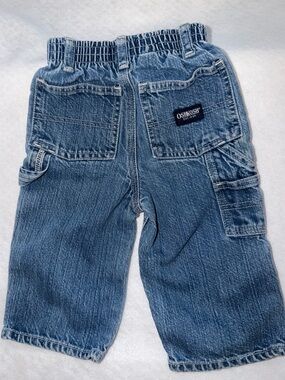 y2k OshKosh B'gosh Blue Denim Cargo Kids Bottoms